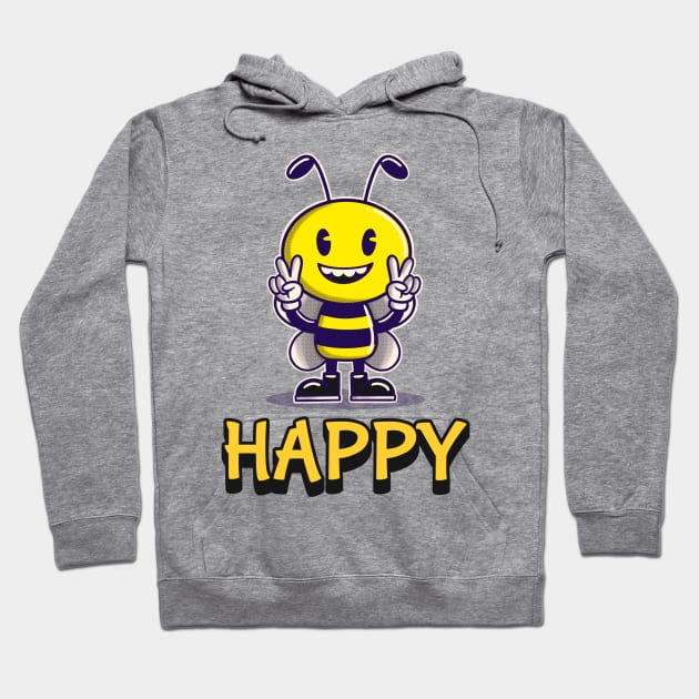 Bee Happy Hoodie by Kylie Paul